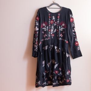 Zara Embroidered Dress